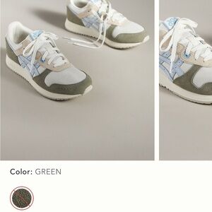 Asics Lyte Sneakers- Green